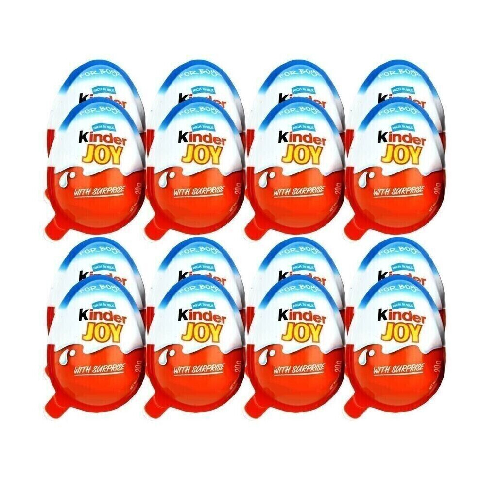 Kinder joy Chocolate Egg For Boys( Pack of 6) BB.05/24