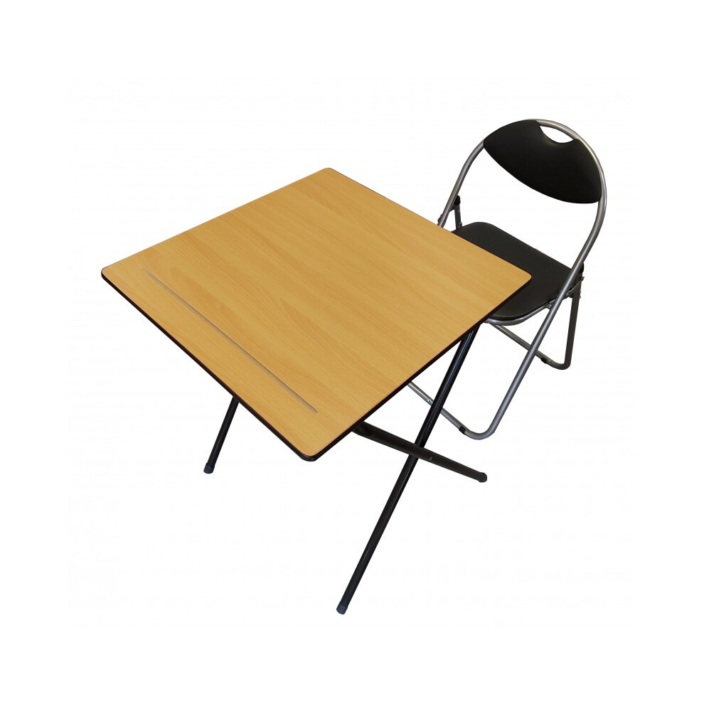 Folding Exam Table With Chair Set