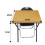 Folding Exam Table With Chair Set 4