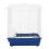 KCT KCT Santiago Plus Exotic Portable Bird Cage Small - Blue 8