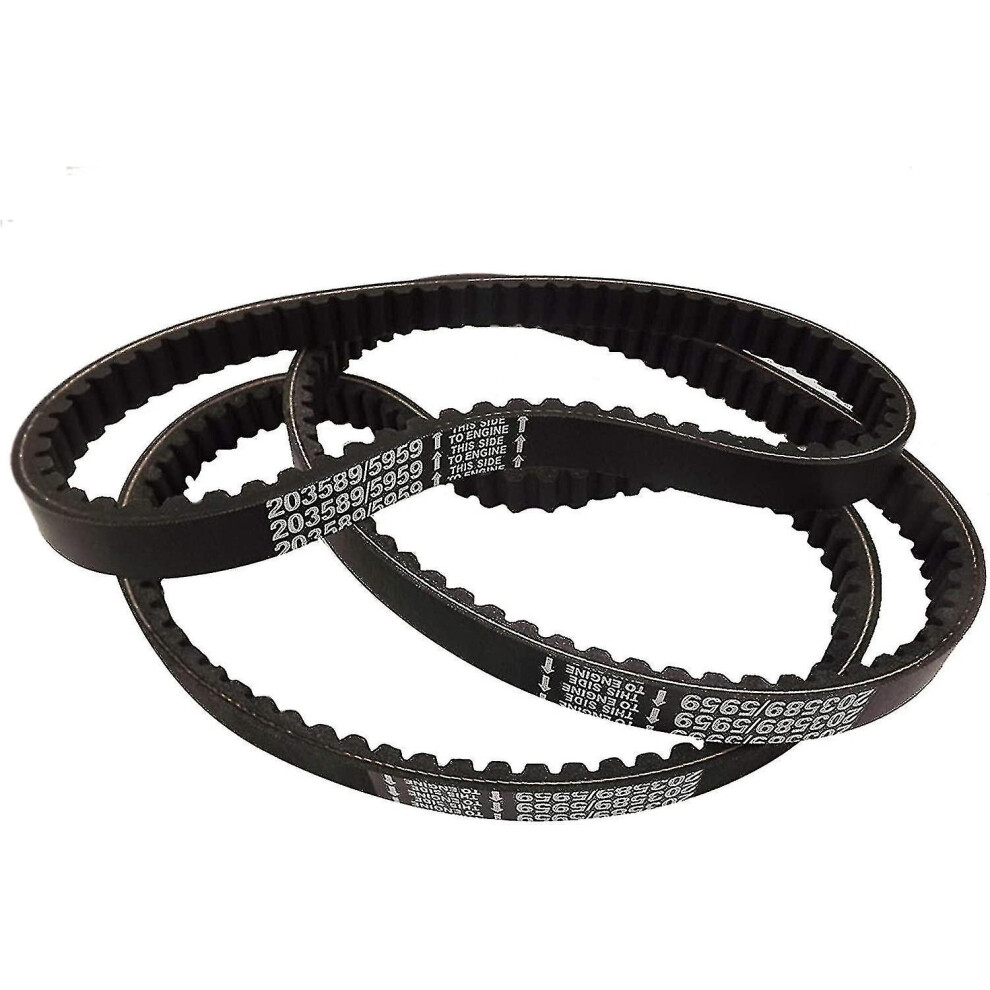 3 Pack 203589/5959 Go Kart Drive Belt 30 Series Compatible With Manco 5959 Comet 203589 6909589685940