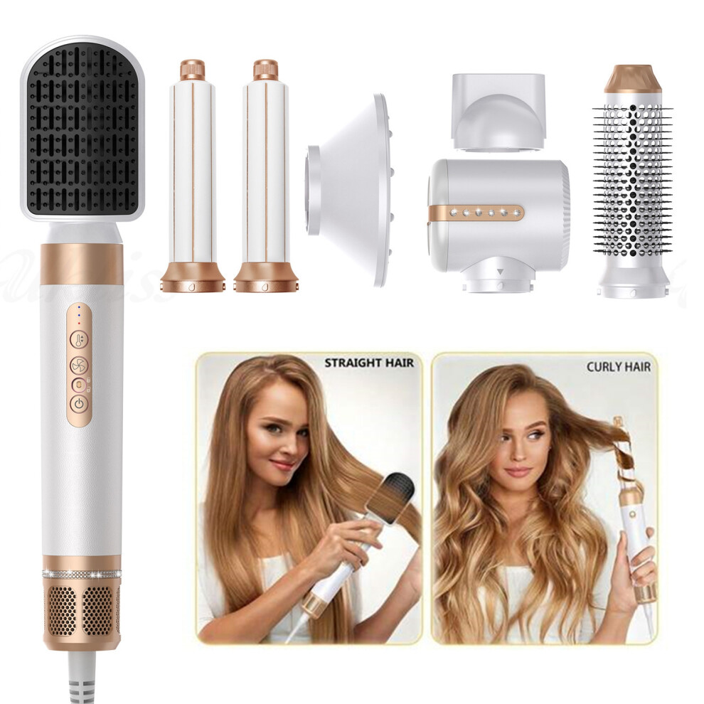 7 In 1 Hair Dryer Brush, Blow Dryer Brush Hair Styler Set