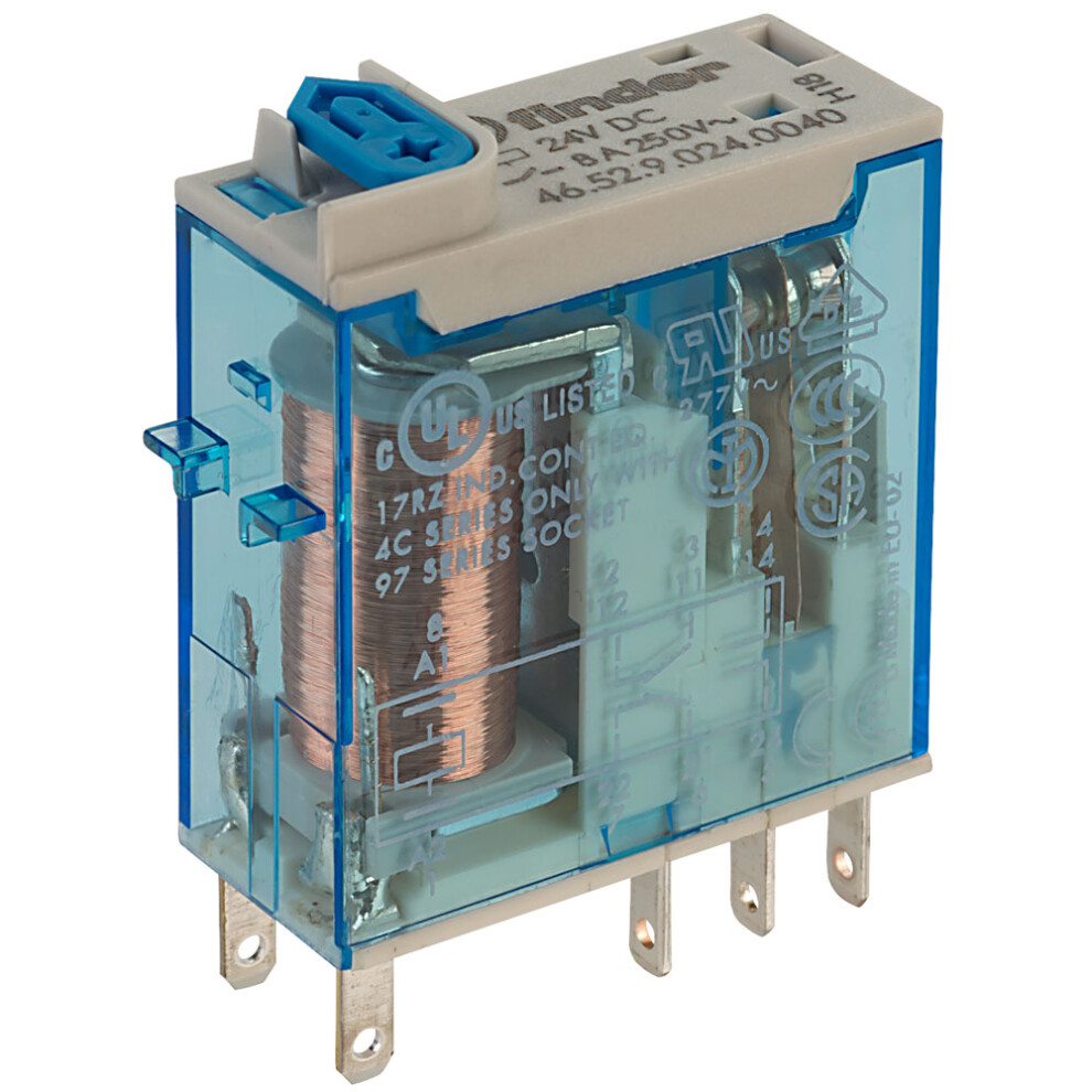 Finder Silver Relay 2W 8A 24V/Dc 465290240040 - Image 8