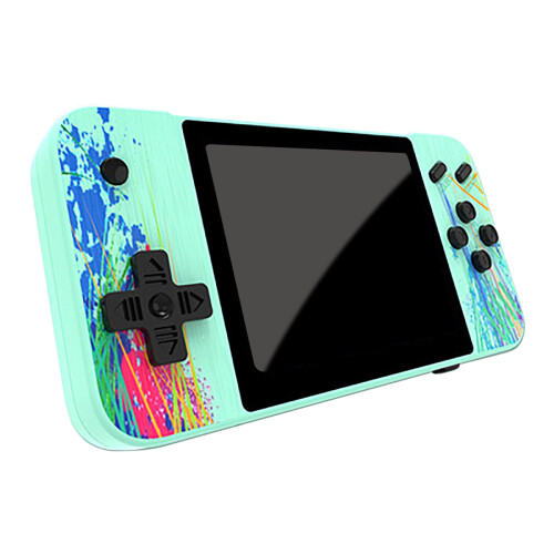 (Green) 800-in-1 Retro Nostalgic Handheld Game Console
