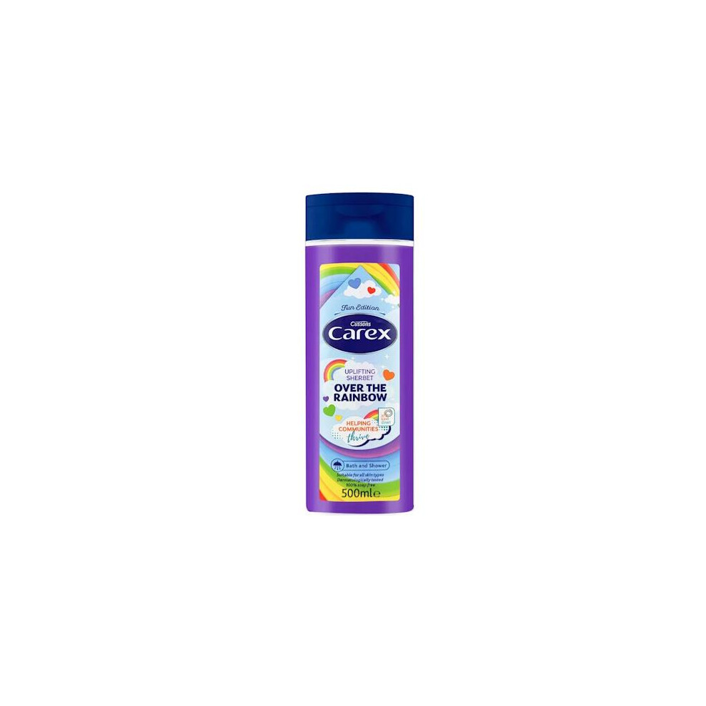 Carex Over the Rainbow Uplifting Sherbet Bath & Shower Gel 500ml