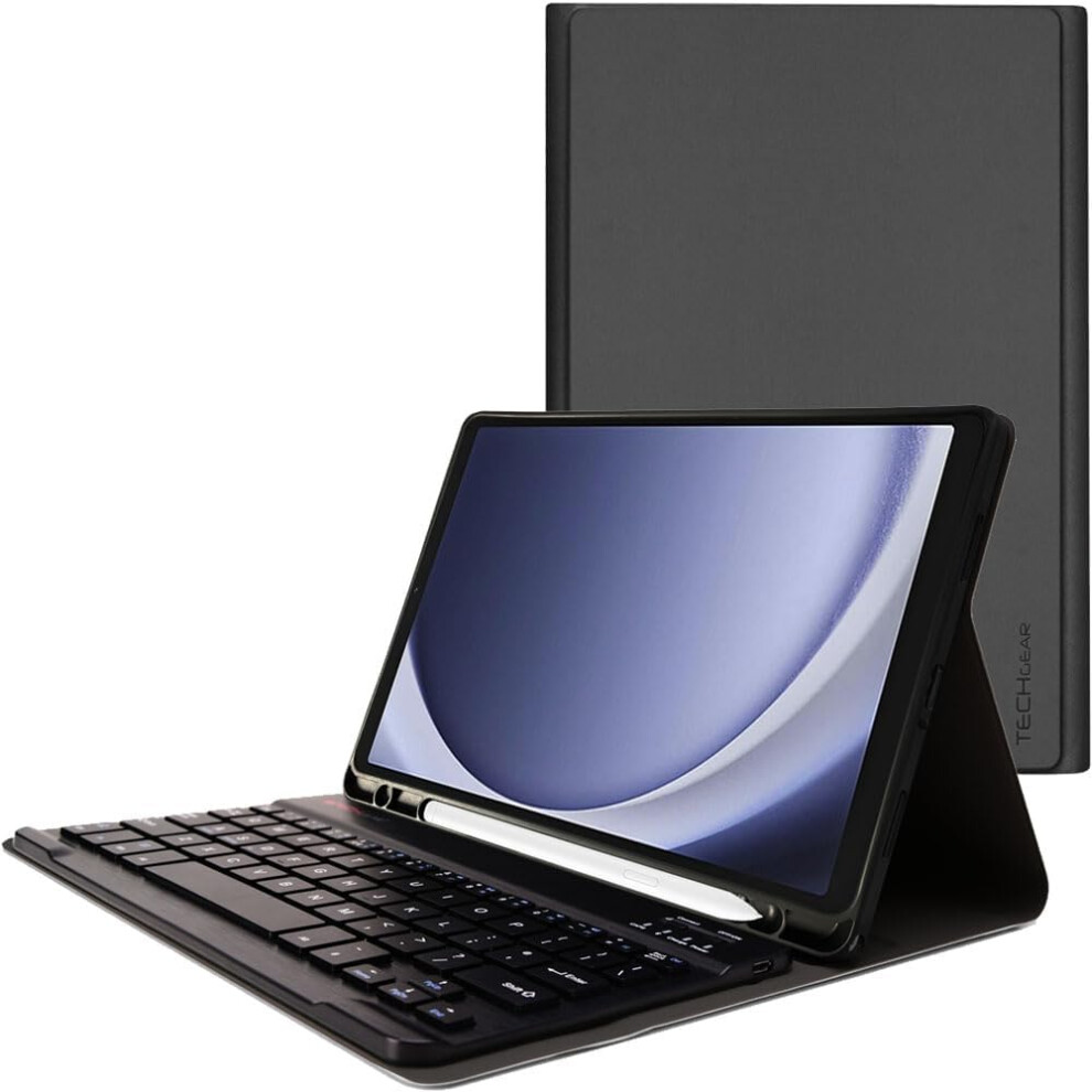 Techgear [Strike Folio] Keyboard Case For Samsung Galaxy Tab A9 Plus 11" (Sm-X210 / Sm-X215)