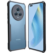 Fusion Armour Premium Hybrid Rugged Bumper Case for Honor Magic 5 Pro 5G - Heavy-Duty, Shockproof with Clear Back
