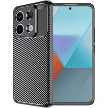 [CarbonFlex Case] Premium Shockproof Soft Slim Cover with Carbon Fibre Effect For  Xiaomi Redmi Note 13 Pro 5G