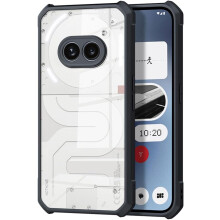 [Fusion Armour Case] Premium Hybrid Tough Heavy Duty, Clear Back, Bumper Case for Nothing Phone 2a