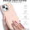 Techgear TECHGEAR iPhone 15 Magnetic Liquid Silicone Case - Pink, MagSafe Compatible, Anti-Scratch, Shockproof, Microfibre Lining, Raised Camera Frame 3