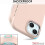 Techgear TECHGEAR iPhone 15 Magnetic Liquid Silicone Case - Pink, MagSafe Compatible, Anti-Scratch, Shockproof, Microfibre Lining, Raised Camera Frame 7