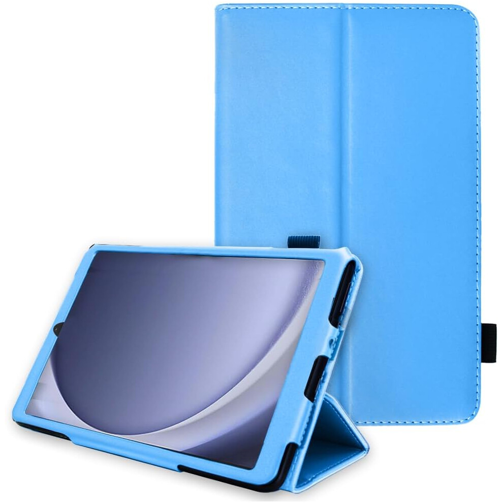 [Folio Case] Smart Cover Stand with Auto Sleep/Wake & Hand Strap for Samsung Galaxy Tab A9 8.7" (SM-X110 / SM-X115)