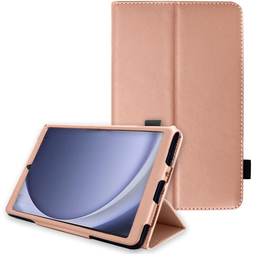 [Folio Case] Smart Cover Stand with Auto Sleep/Wake & Hand Strap for Samsung Galaxy Tab A9 8.7" (SM-X110 / SM-X115)