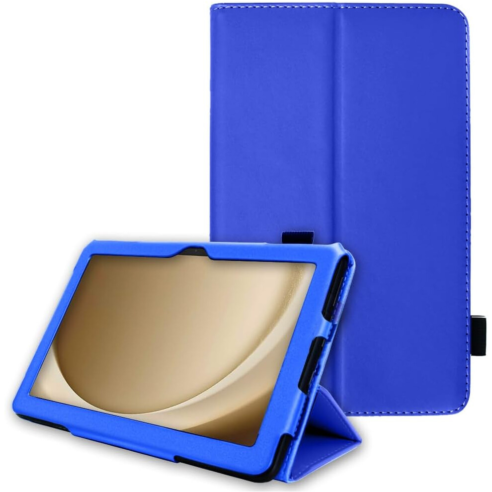 Techgear [Folio Case] Smart Cover Stand With Auto Sleep/Wake & Hand Strap For Samsung Galaxy Tab A9 Plus 11" (Sm-X210 / Sm-X215)