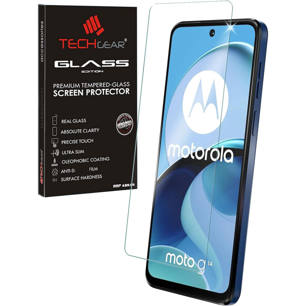 Motorola Moto G14 Tempered Glass Screen Protectors