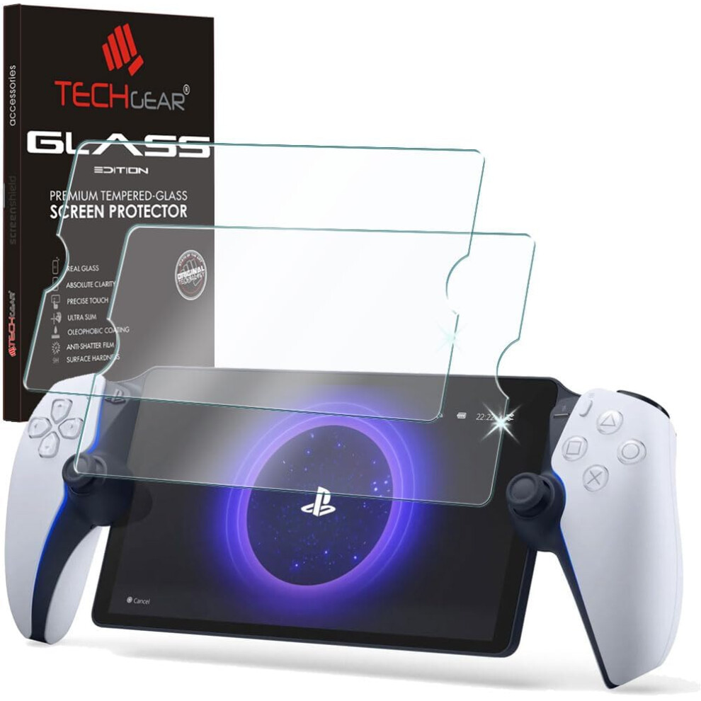 [2 Pack] Sony PlayStation Portal Remote Player Tempered Glass Screen Protectors