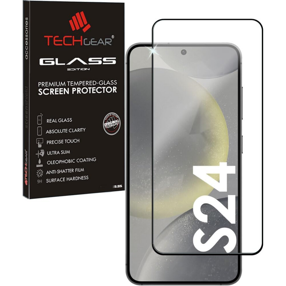 Samsung Galaxy S24 5G Full Coverage 3D Tempered Glass Screen Protectors 5056284480972