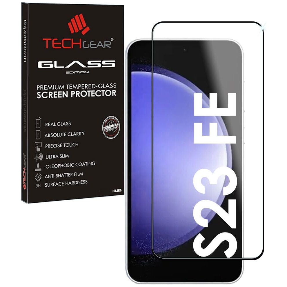 Samsung Galaxy S23 Fe Full Coverage 3D Tempered Glass Screen Protectors 5056284476708