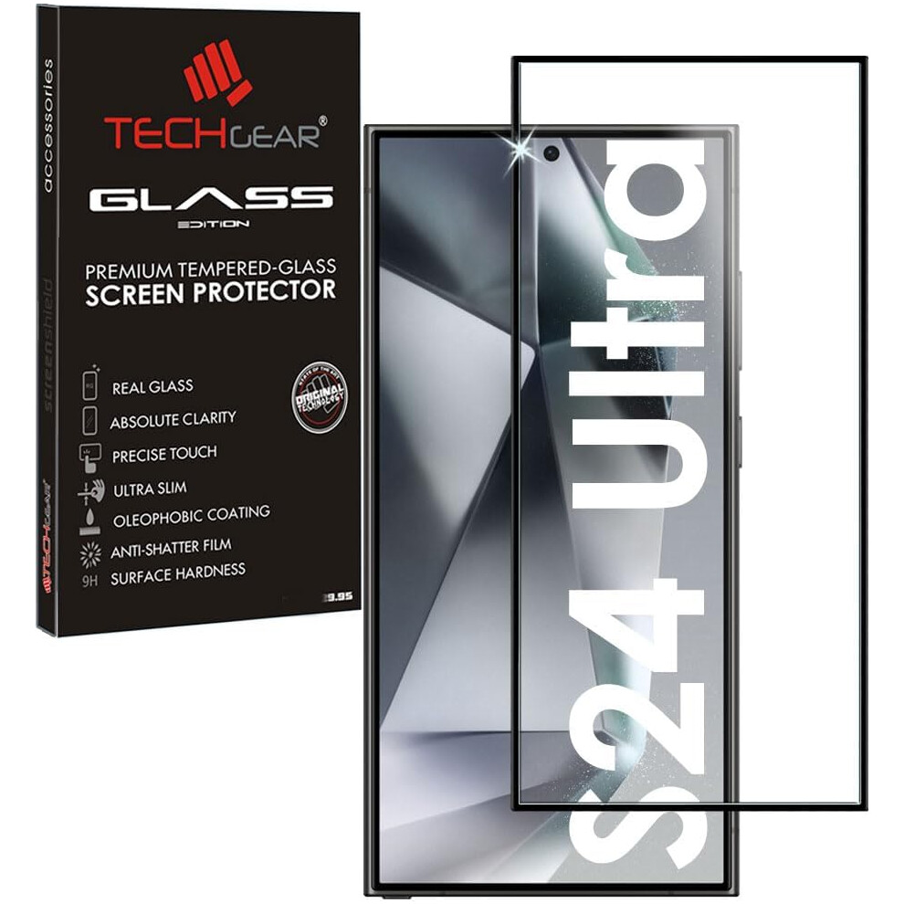 Samsung Galaxy S24 Ultra Full Coverage 3D Tempered Glass Screen Protectors 5056284481016