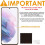 Techgear [5 Pack] Samsung Galaxy S24 5G Clear Film Screen Protector 4