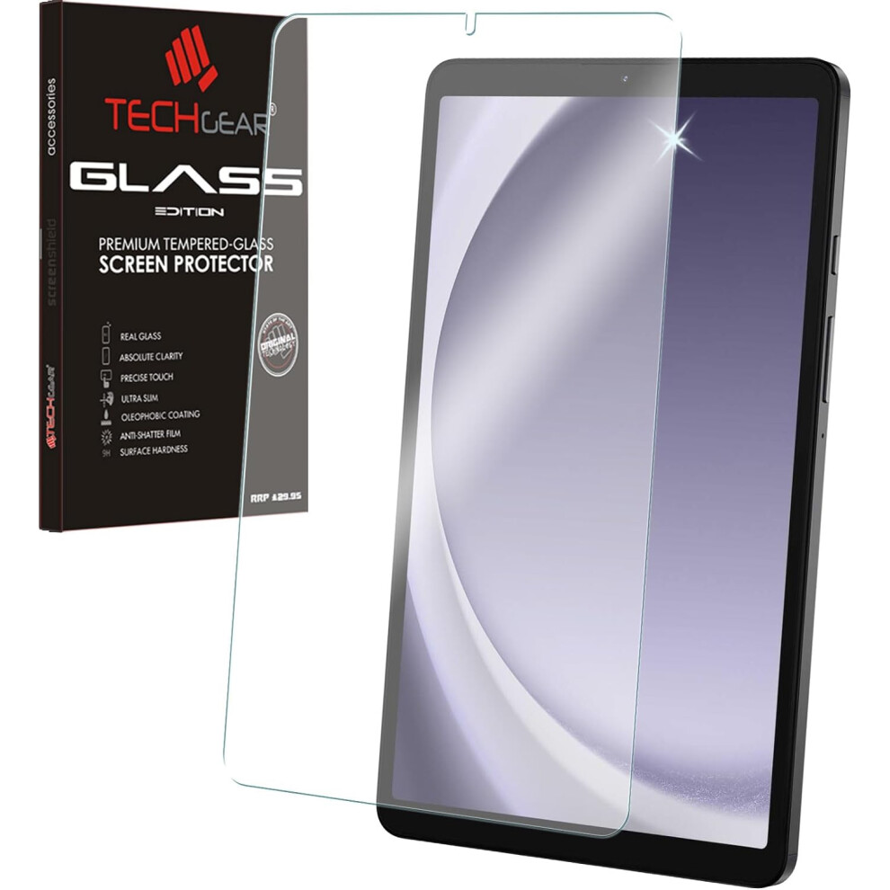 Techgear Samsung Galaxy Tab A9 8.7" (Sm-X110 / Sm-X115) Anti Glare, Matte Tempered Glass Screen Protectors