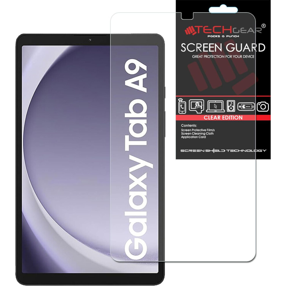 Techgear Samsung Galaxy Tab A9 (Sm-X110 / Sm-X115) Clear Film Screen Protectors