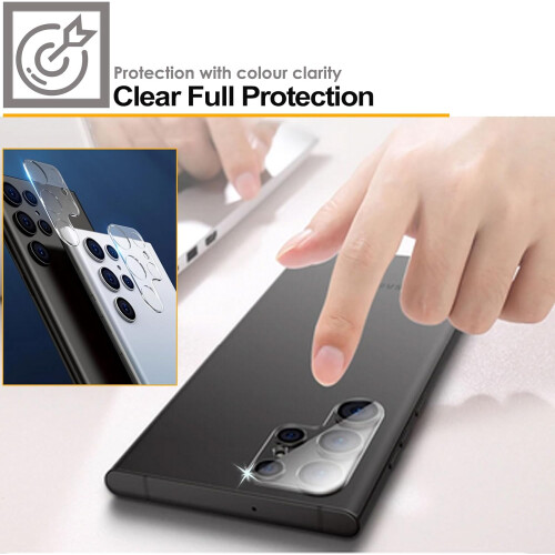 Techgear Samsung Galaxy S24 Ultra FUll Camera Lens Protector 2