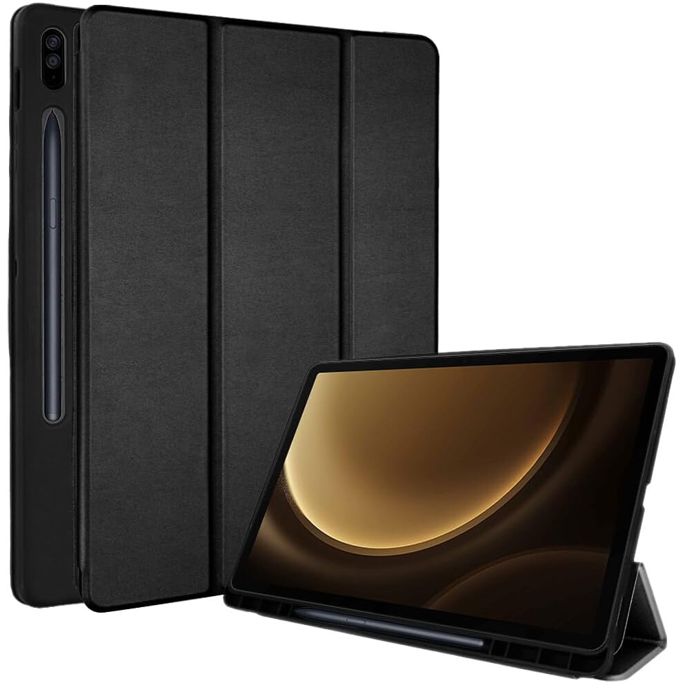 Techgear [Smart Case] Slim Stand Cover With Auto Sleep/Wake For Samsung Galaxy Tab S9 Fe Plus 12.4" (Sm-X610 / Sm-X616)