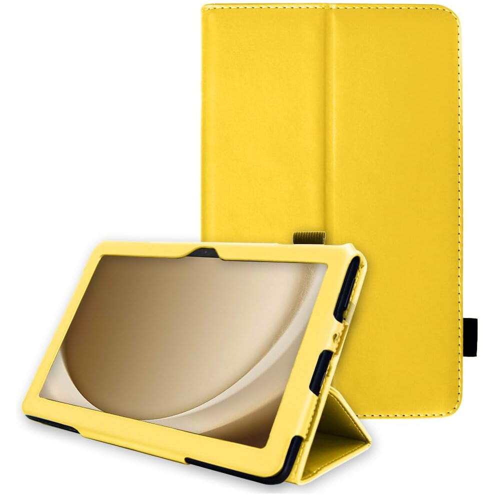 Techgear [Folio Case] Smart Cover Stand With Auto Sleep/Wake & Hand Strap For Samsung Galaxy Tab A9 Plus 11" (Sm-X210 / Sm-X215)