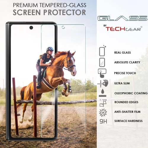 Techgear Samsung Galaxy Z Fold 4 Tempered Glass Screen Protectors 1