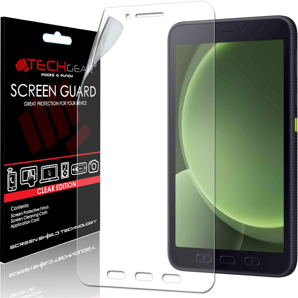 Samsung Galaxy Tab Active 5 8.0" 2024 (SM-X306) Clear Film Screen Protectors