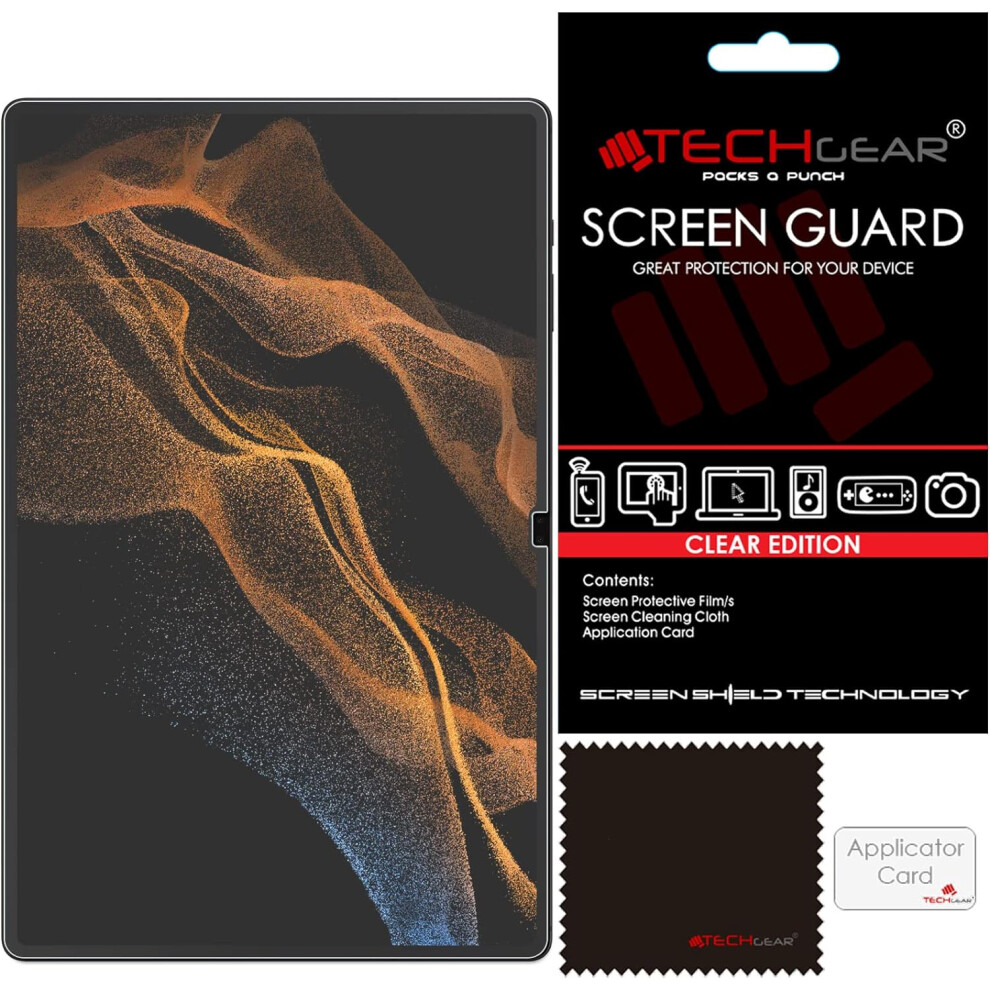 [5 Pack] Samsung Galaxy Tab S9 Ultra (SM-X910, SM-X916 Series) Clear Film Screen Protectors