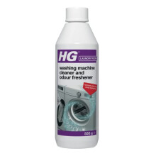 HG Washing Machine Cleaner & Odour Freshener, Washer Cleaning Service Liquid Deodouriser & Descaler, Cleans & Removes Unpleasant Smells, Heavy Duty