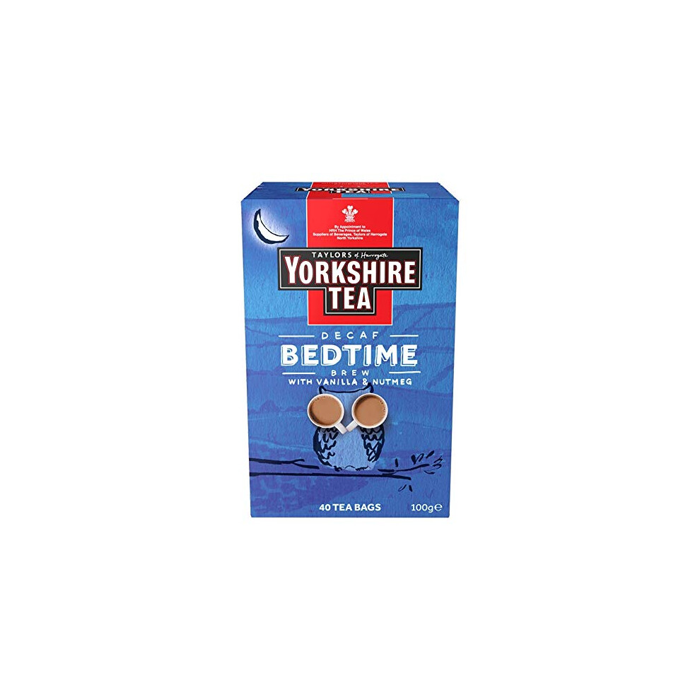 Yorkshire Tea Bedtime Brew Tea Bags, Pack of 4 (Total of 160 Tea Bags)