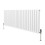 Οβάλ θερμαντικό σώμα με βαλβίδες – 600 mm x 1440 mm – λευκό 1