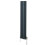 Οβάλ καλοριφέρ με βαλβίδες – 1600 mm x 240 mm – ανθρακί-γκρι 1