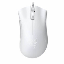 Razer Deathadder white wired USB 6400 DPI gaming mouse