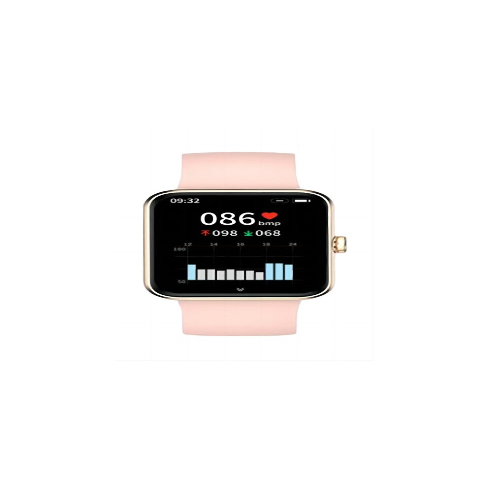 Smartwatch Blackview W10E dial pink 40mm strap TPU smartwatch