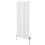 Οβάλ καλοριφέρ και βαλβίδες στήλης - 1600 mm x 600 mm - λευκό 1