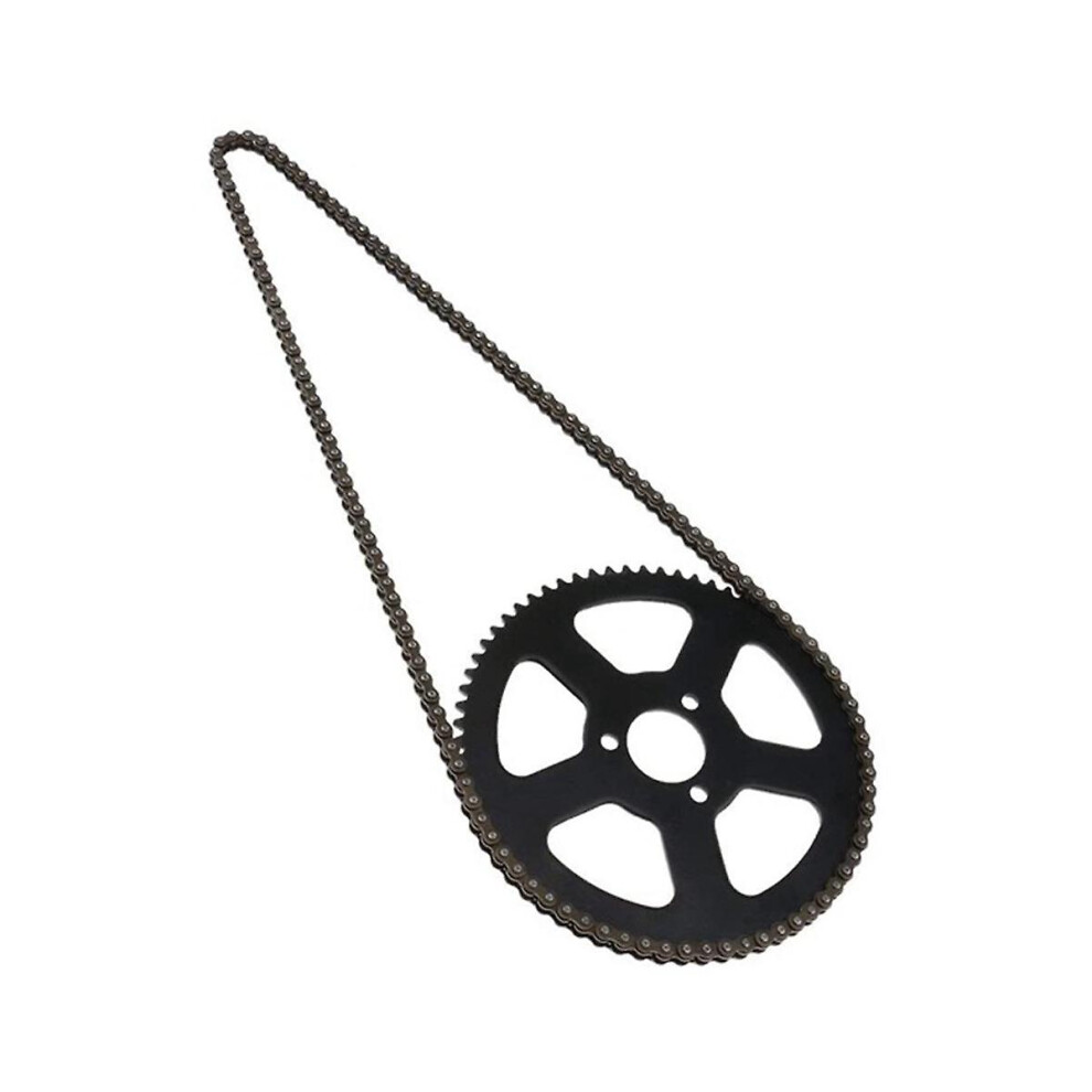 25h 136 Chain   68t Sprocket 2 Stroke 47cc 49cc For Mini Small Sports Car Pocket Bike Off-road Moto
