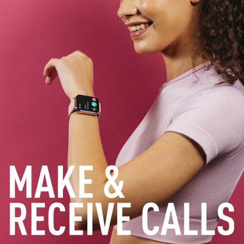 Reflex Active Women's Series 23 Pink Strap Smart Watch 1