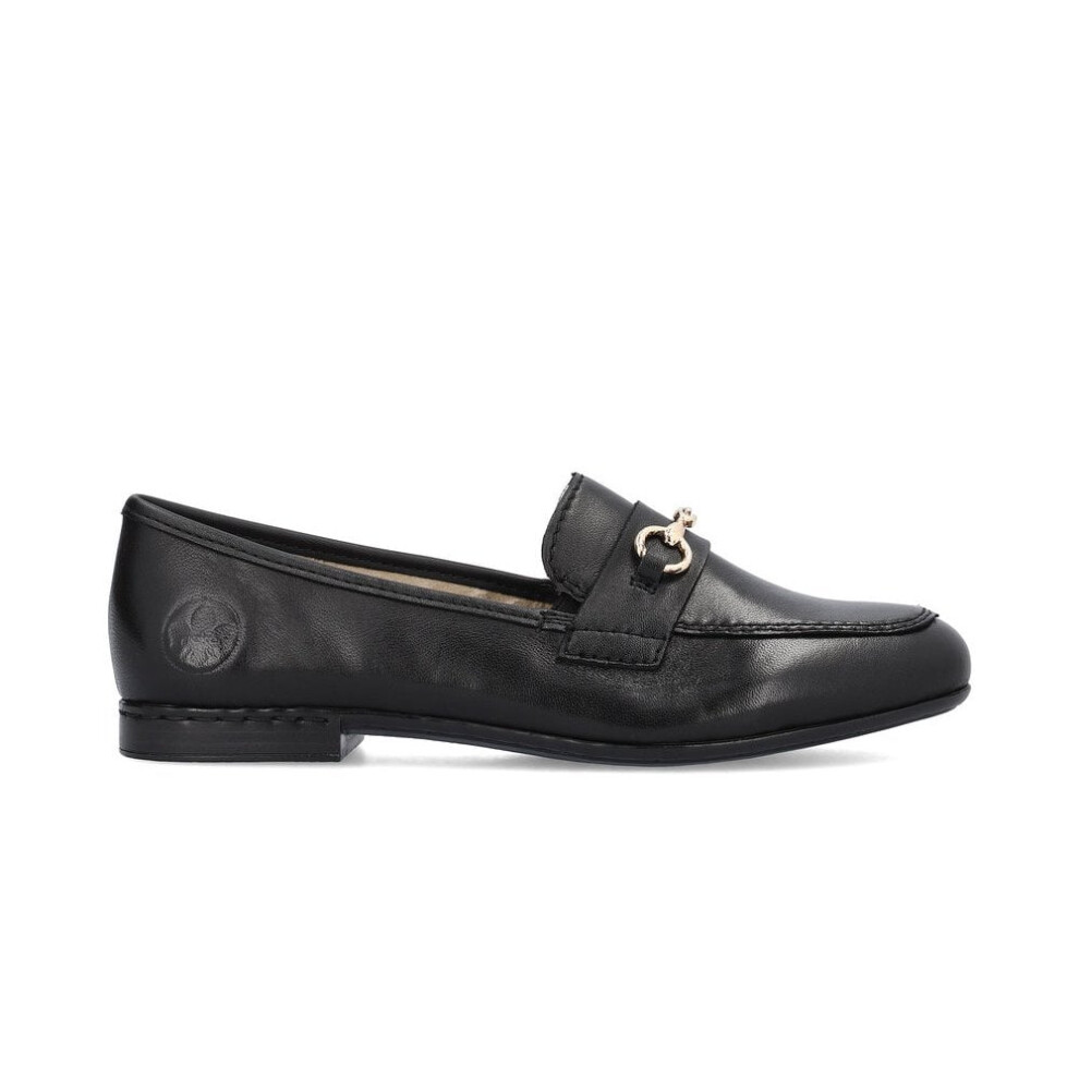 (5 (Adults')) 51764-00 | Black | Womens Slip On Loafers