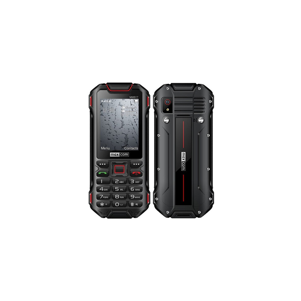 Maxcom Strong MM917  IP68 Dust/Water resistant Dual SIM Black