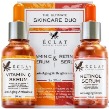 2 Facial Serum - Vitamin C and Retinol Serum for Face, Anti Aging Serums for Skin Care - Boosts Collagen, Reduce Fine Lines & Wrinkles and Restore