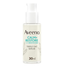 Face CALM+RESTORE Triple Oat Serum, 24-Hour Moisturisation, For Sensitive Skin, With Triple Oat Complex And Calming Feverfew, Fragrance Free, 30ml