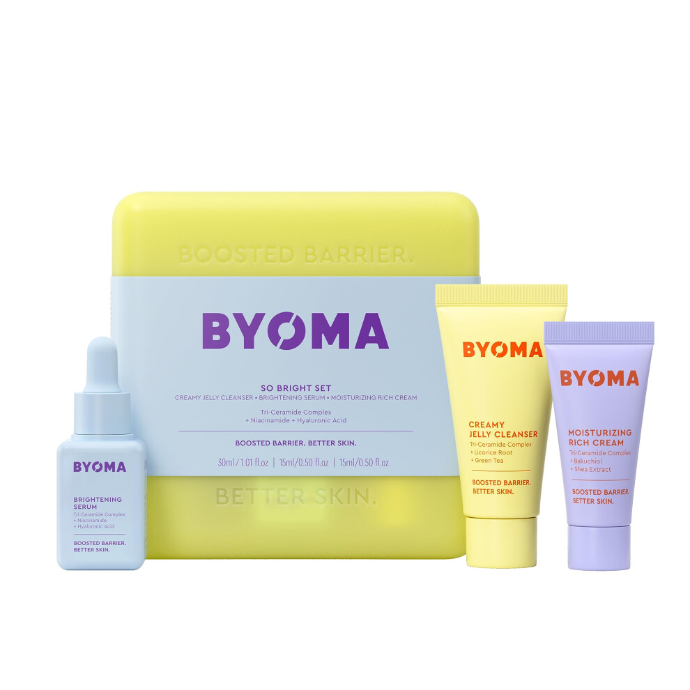 Brightening Starter Kit - Mini Cleanser 30ml, Mini Rich Cream 15ml, Mini Brightening Serum 15ml