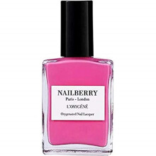 L'Oxygéné Oxygenated Nail Lacquer | Pink Tulip, 15ml | Polish for a Healthier Manicure & Long Lasting Colour | 12-Free, Vegan, Halal, Cruelty &
