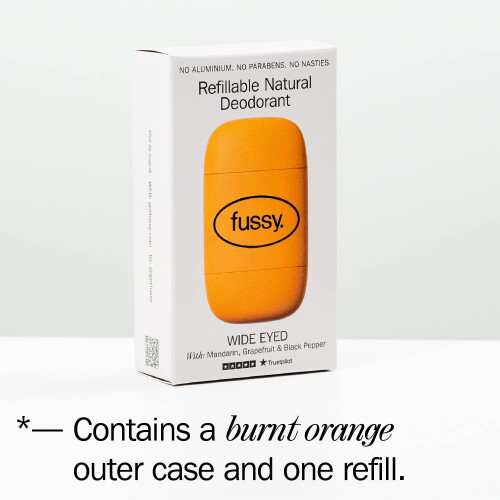 Fussy Refillable Natural Deodorant Wide Eyed 40g 2