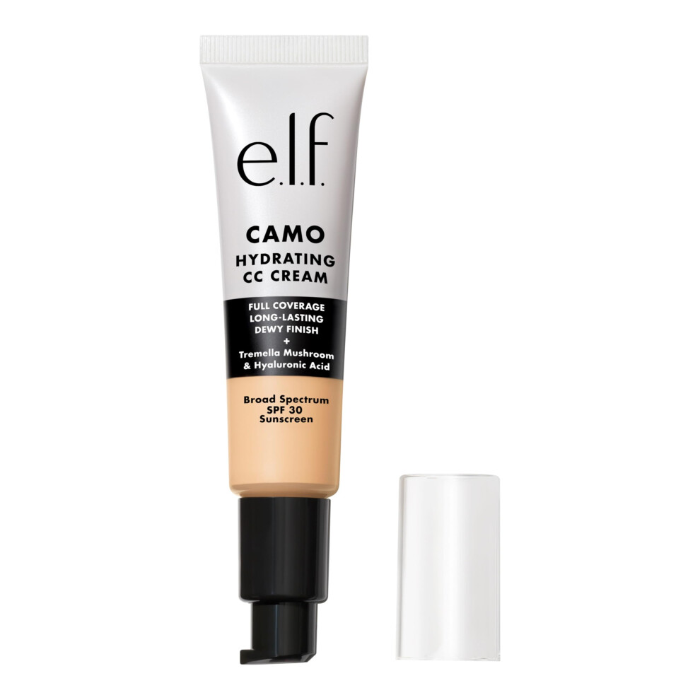Hydrating Camo CC Cream, Colour Correcting Full Coverage Foundation For A Dewy Finish With SPF 30, Vegan & Cruelty-Free, Fair 120W-image-OPC-PDSJC2V-NEW