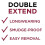 L’Oréal Paris Paris Double Extend Beauty Tubes Mascara, Black, 0.33 Ounces 4